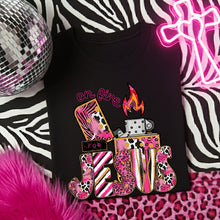 Load image into Gallery viewer, On Fire For Jesus Pink Leopard TRANSFER DWS FEB 26
