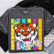 Load image into Gallery viewer, Neon Stripes Mascots DROPDOWN TRANSFER CSD APR 26
