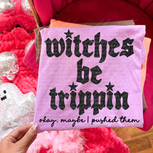 Load image into Gallery viewer, Witches Be Trippin Bats/Words/No Words DROPDOWN TRANSFER CARTER SEP 26
