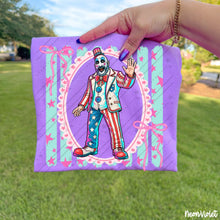 Load image into Gallery viewer, Horror Characters With Pink Stars Frame Green Distressed Lines DROPDOWN TRANSFER CARTER AUG 26
