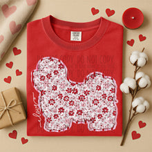 Load image into Gallery viewer, Valentine Red Floral Dog Breed Option DROPDOWN TRANSFER SWD DEC 25
