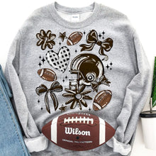 Load image into Gallery viewer, Play Ball Football Collage DROPDOWN TRANSFER BIA
