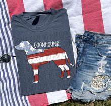 Load image into Gallery viewer, Patriotic Dog Designs White Text SWD MAY DROPDOWN TRANSFER
