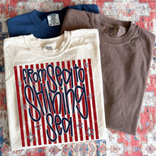 Load image into Gallery viewer, 4th Of July Sayings Stripes TRANSFER SWD APR 26
