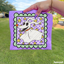 Load image into Gallery viewer, Ni_htmare Before Chr_stmas Checkered Character Stamps DROPDOWN TRANSFER CARTER SEP 26
