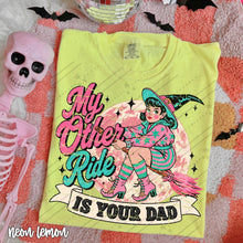Load image into Gallery viewer, My Other Ride Is Your Dad Distressed DROPDOWN TRANSFER CARTER SEP 26

