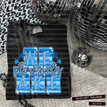 Load image into Gallery viewer, We Are Blue Stripes Mascot Dropdown TRANSFER CAP MAY
