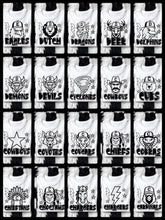 Load image into Gallery viewer, BW Bolt Stars Mascots Dropdown TRANSFER CST AUGUST 25
