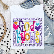 Load image into Gallery viewer, Purple Doodle Frame DROPDOWN TRANSFER SWD JULY
