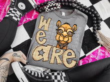 Load image into Gallery viewer, We Are Gold Glitter Mascot  DROPDOWN TRANSFER
