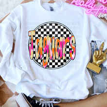 Load image into Gallery viewer, Preppy Checkered Mascot Dropdown TRANSFER SWD TEMP
