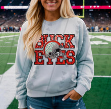 Load image into Gallery viewer, Football Team Helmet Faux Embroidery DROPDOWN TRANSFER TGG

