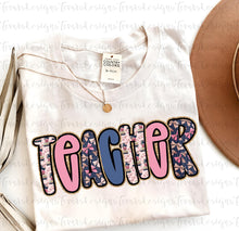 Load image into Gallery viewer, Pink Blue Gold Glitter Alpha B2S Grades DROPDOWN TRANSFER
