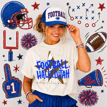 Load image into Gallery viewer, Football Hallelujah Star TRANSFER TCC JUNE 26

