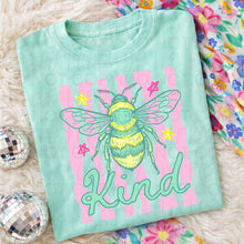 Load image into Gallery viewer, Bee Kind Pink Stripes TRANSFER UAC APR 26
