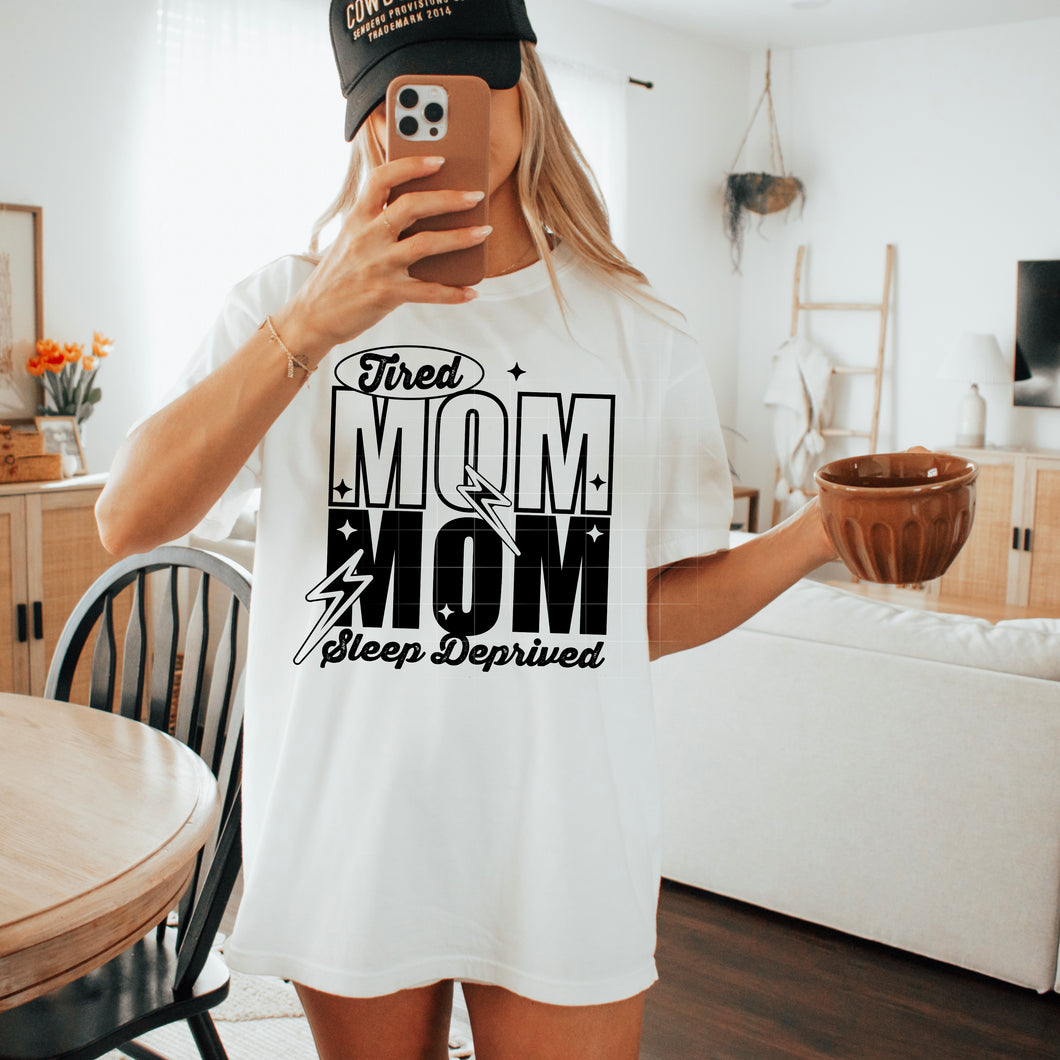 Tired Mom Sleep Deprived Color Dropdown TRANSFER CSC MAY 25