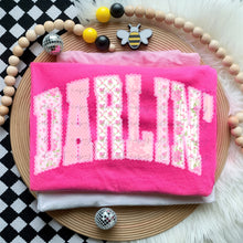 Load image into Gallery viewer, Darlin’ Pink Lace Arch TRANSFER TCC ET MAR 26
