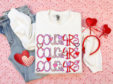 Load image into Gallery viewer, Valentine’s Skinny Stacked Mascot Dropdown TRANSFER PHDC
