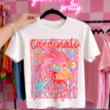 Load image into Gallery viewer, Pink Bright Framed Star Eyes Mascots DROPDOWN TRANSFER AGCM APR 26
