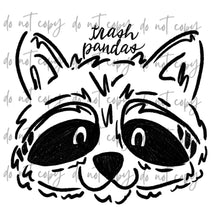 Load image into Gallery viewer, Doodle Single Color Mascots Dropdown TRANSFER
