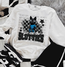 Load image into Gallery viewer, We Are The Mascots Checkered Stars Dropdown TRANSFER SWD TEMP
