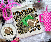 Load image into Gallery viewer, Snap Tackle Repeat Football Leopard Field Mascots Dropdown TRANSFER CAP JUNE 25
