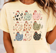 Load image into Gallery viewer, Coquette Chicken With Doodles TRANSFER TUESDAY
