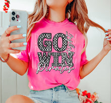 Load image into Gallery viewer, Go Fight Win Checkered Rhinestone Mascots DROPDOWN TRANSFER FDC 24
