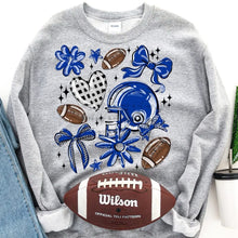 Load image into Gallery viewer, Play Ball Football Collage DROPDOWN TRANSFER BIA
