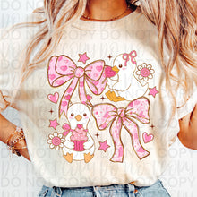 Load image into Gallery viewer, Coquette Valentine Goose TRANSFER UAC JAN 26
