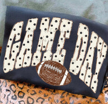 Load image into Gallery viewer, Cream Polka Game Day Football Arch DTF TRANSFER TUESDAY
