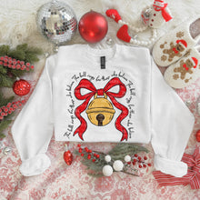 Load image into Gallery viewer, The Bell Rings For Those Who Believe Faux Gold Glitter Color Option DROPDOWN TRANSFER CARTER OCT 26

