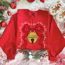 Load image into Gallery viewer, The Bell Rings For Those Who Believe Faux Gold Glitter Color Option DROPDOWN TRANSFER CARTER OCT 26

