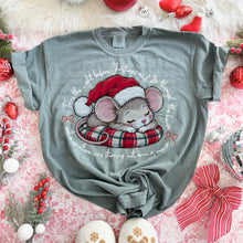 Load image into Gallery viewer, The Night Before Christmas Mouse Faux Gold Glitter Color Option DROPDOWN TRANSFER CARTER OCT 26
