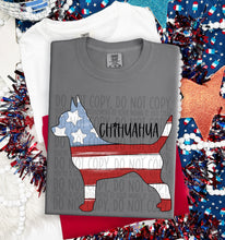 Load image into Gallery viewer, Patriotic Dog Designs Black Text SWD MAY DROPDOWN TRANSFER
