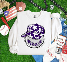 Load image into Gallery viewer, Play Ball Happy Face Hat Baseball DROPDOWN TRANSFER BIA

