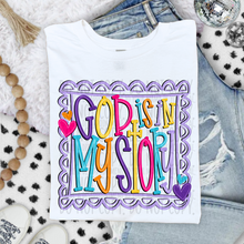 Load image into Gallery viewer, Purple Doodle Frame DROPDOWN TRANSFER SWD JULY
