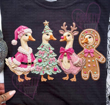 Load image into Gallery viewer, Christmas Geese Faux Paint TRANSFER TUESDAY
