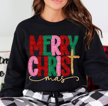 Load image into Gallery viewer, Merry Christmas Red Green Pink TRANSFER
