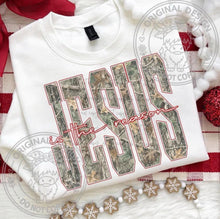 Load image into Gallery viewer, Jesus Is The Reason Pink Outline Camo TRANSFER TUESDAY

