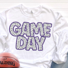 Load image into Gallery viewer, Game Day Dalmatian Colored Faux Embroidery  TRANSFER CSD
