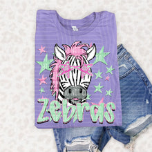 Load image into Gallery viewer, Preppy Starry Eyed Pink Mint Mascots DROPDOWN TRANSFER CAP MAY 26
