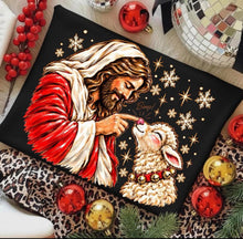 Load image into Gallery viewer, Jesus &amp; Lamb Boop Faux Paint TRANSFER TUESDAY
