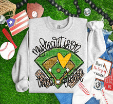 Load image into Gallery viewer, My Heart Is On That Field Colored Heart  DROPDOWN TRANSFER CAP MAR
