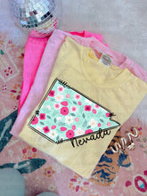 Load image into Gallery viewer, Pink Floral States (all 50 states available) TRANSFER CARTER MAR 26

