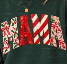 Load image into Gallery viewer, Mama Arch Holly &amp; Stripes Faux Paint TRANSFER TUESDAY
