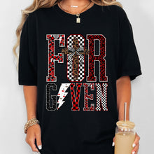 Load image into Gallery viewer, Forgiven Red Checker Leopard Cherries TRANSFER DWS FEB 26
