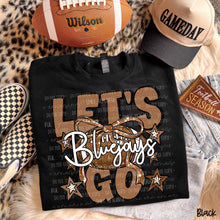 Load image into Gallery viewer, Let's Go Brown Dotted Distressed Star Bow Football Mascots DROPDOWN TRANSFER CARTER OCT 26
