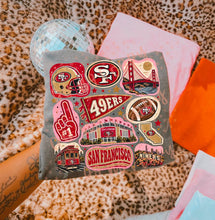 Load image into Gallery viewer, Team Doodle Collage TRANSFER PEACHY SEP 26
