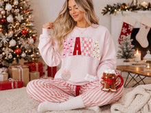 Load image into Gallery viewer, Mama Arch Pink Santa &amp; Checker Faux Paint TRANSFER TUESDAY
